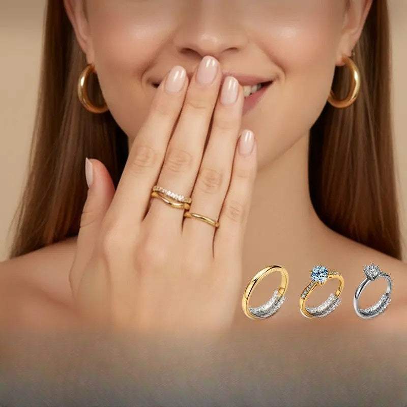 Invisible Ring Size Adjuster Set