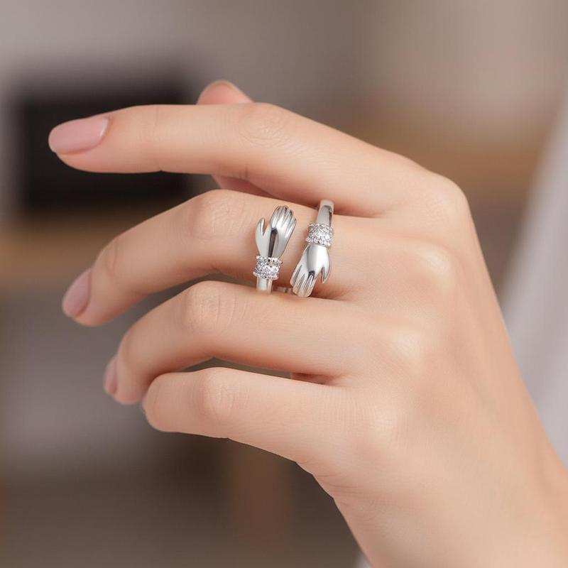 2pc Adjustable Hug Ring