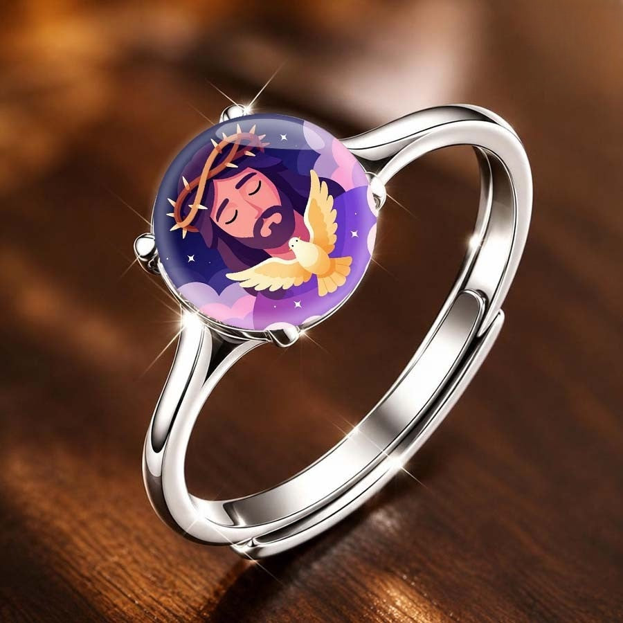 Dove & Crown Adjustable Ring