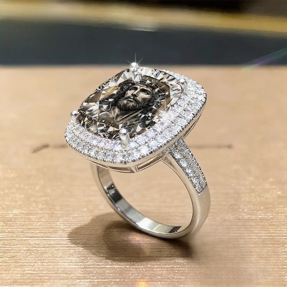 Square Crown of Thorns Ring