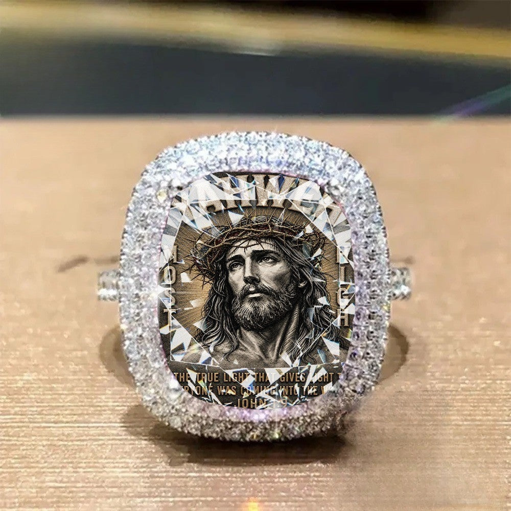 Square Crown of Thorns Ring