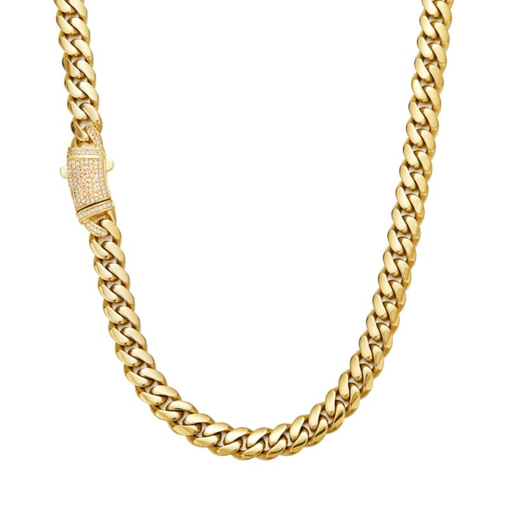 Minimal Cuban Link Necklace