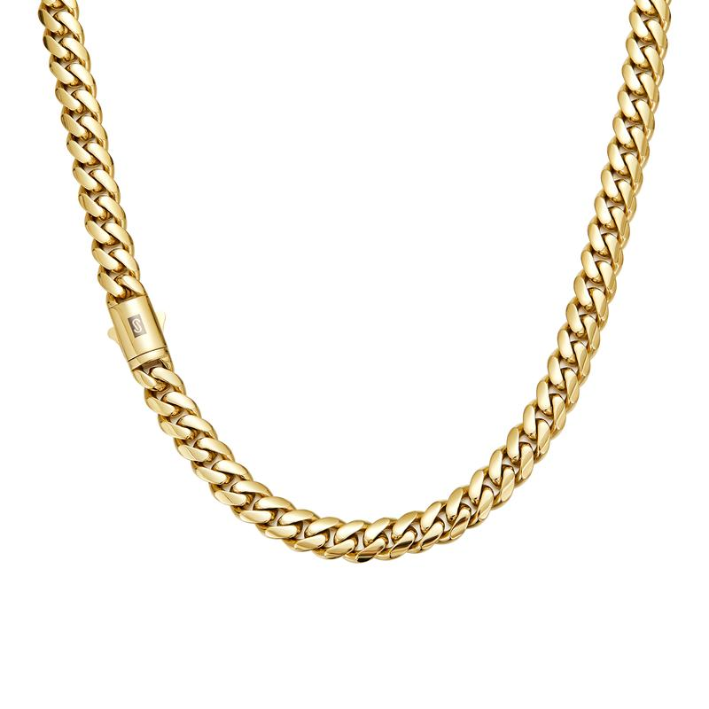 Minimal Cuban Link Necklace