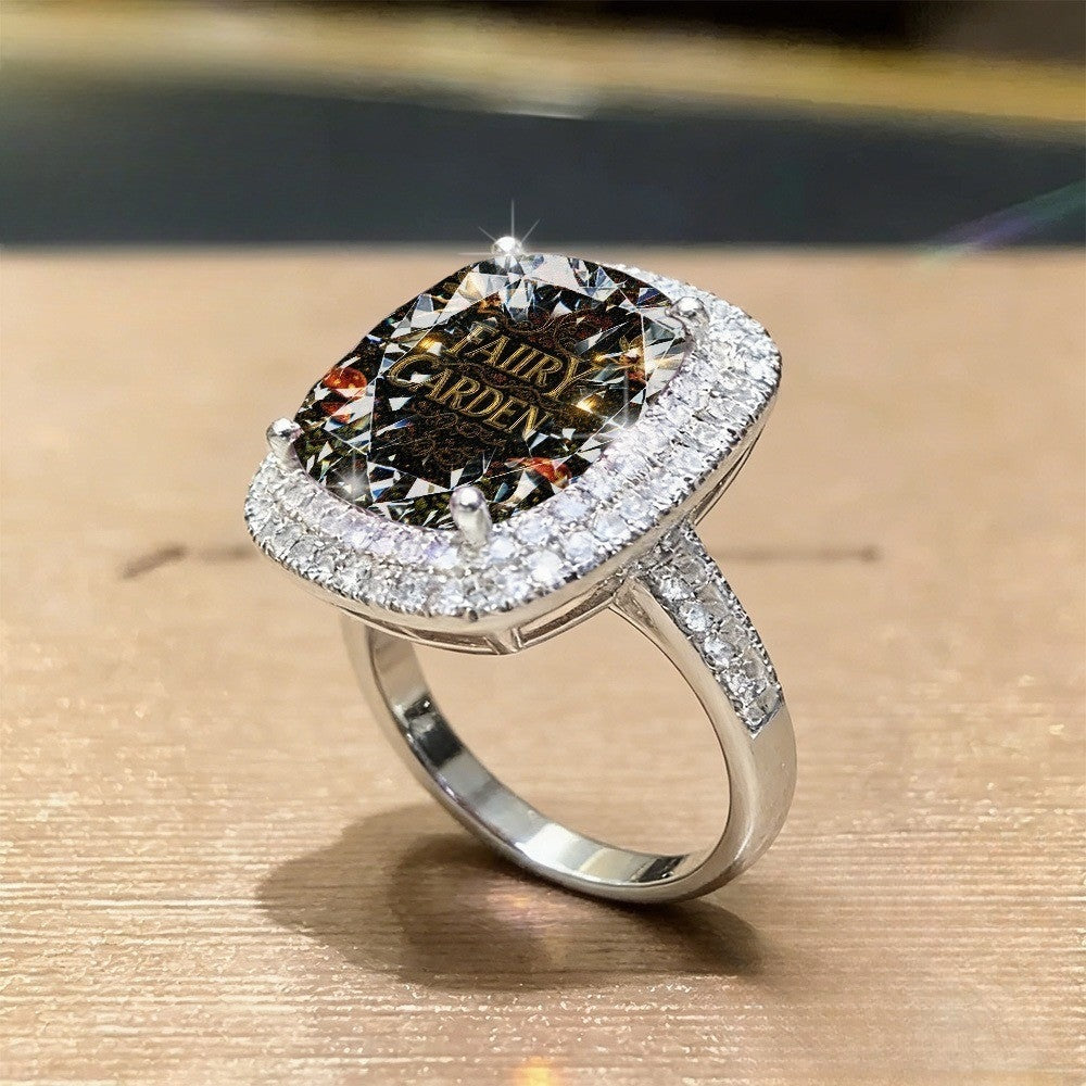 Fairy Garden Square Ring