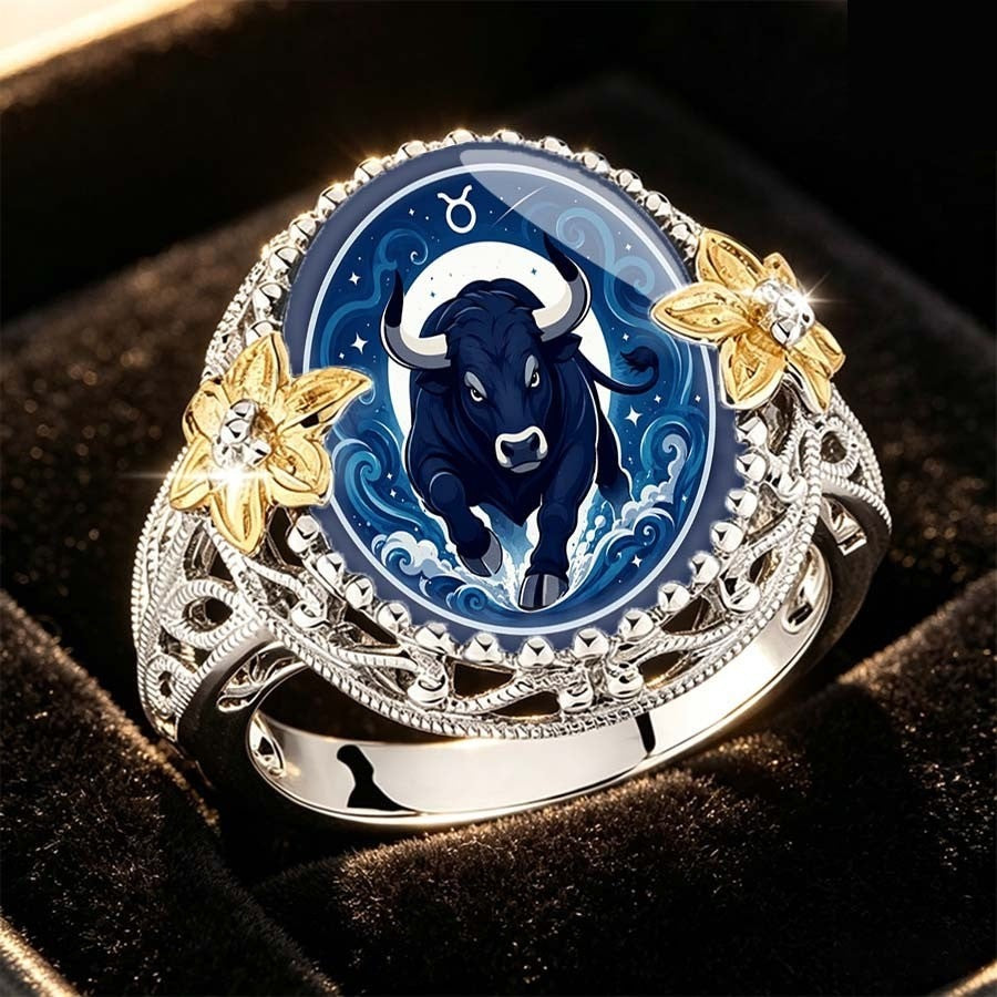 Taurus Bull Statement Ring