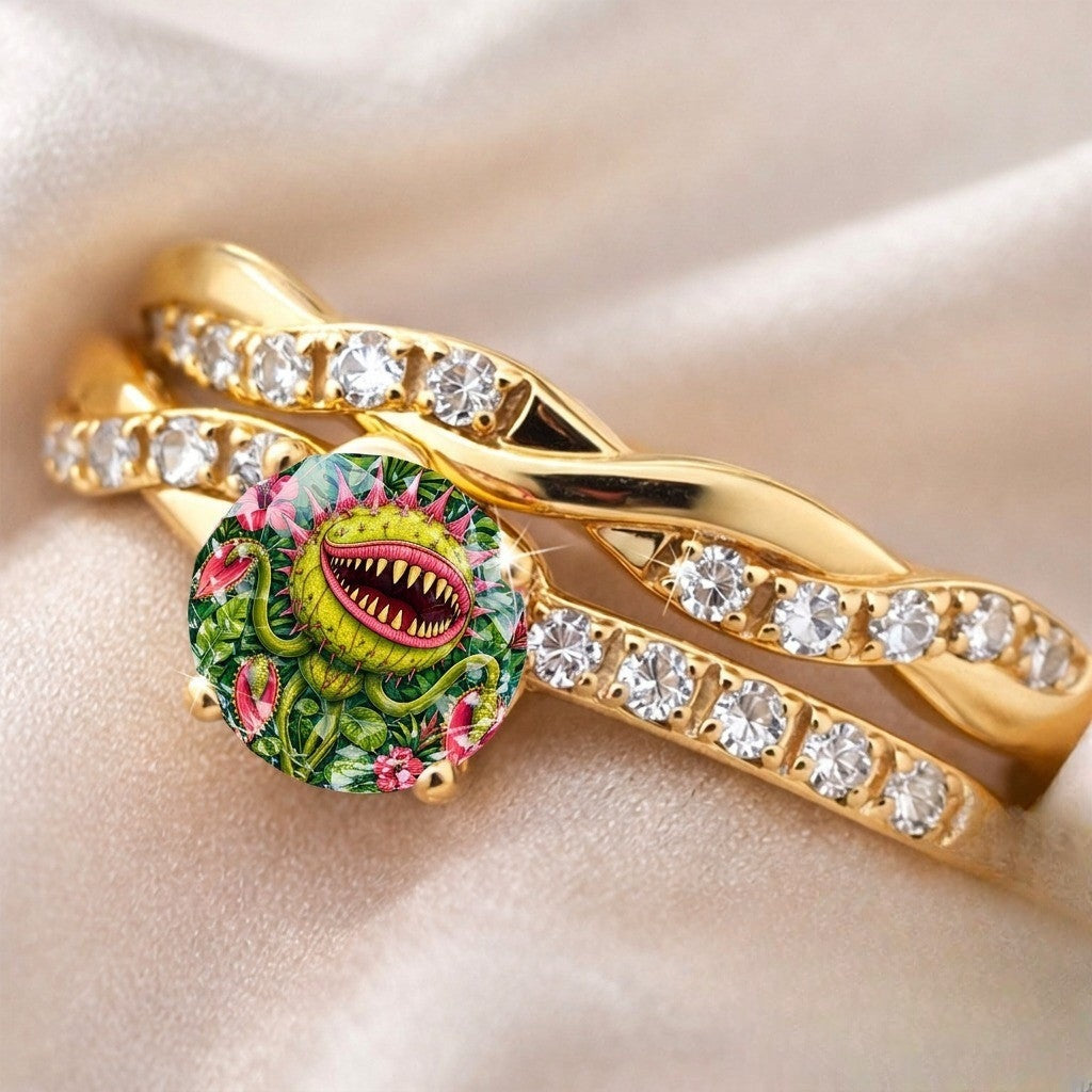 Twisted Vine Carnivorous Plant Ring