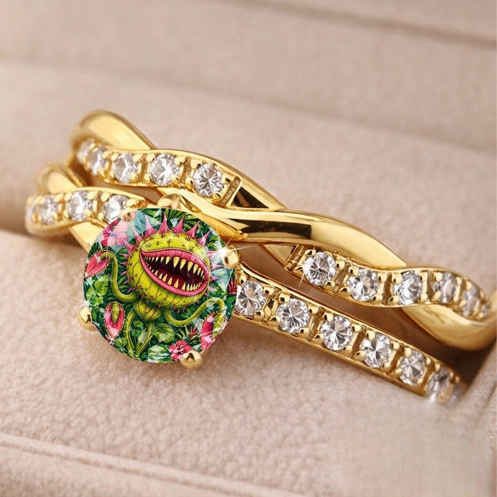 Twisted Vine Carnivorous Plant Ring