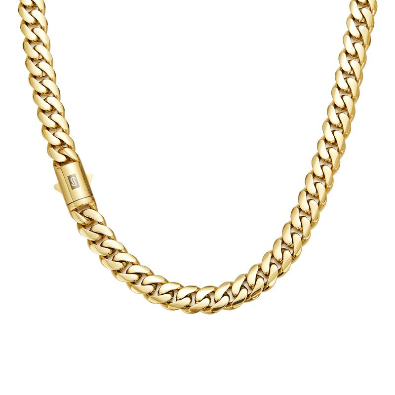 Minimal Cuban Link Necklace