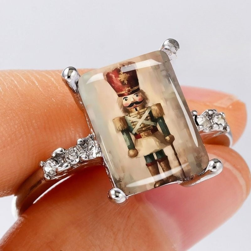 Nutcracker Rectangle Ring