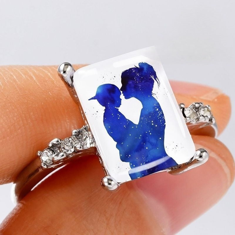 Starry Night Silhouette Ring