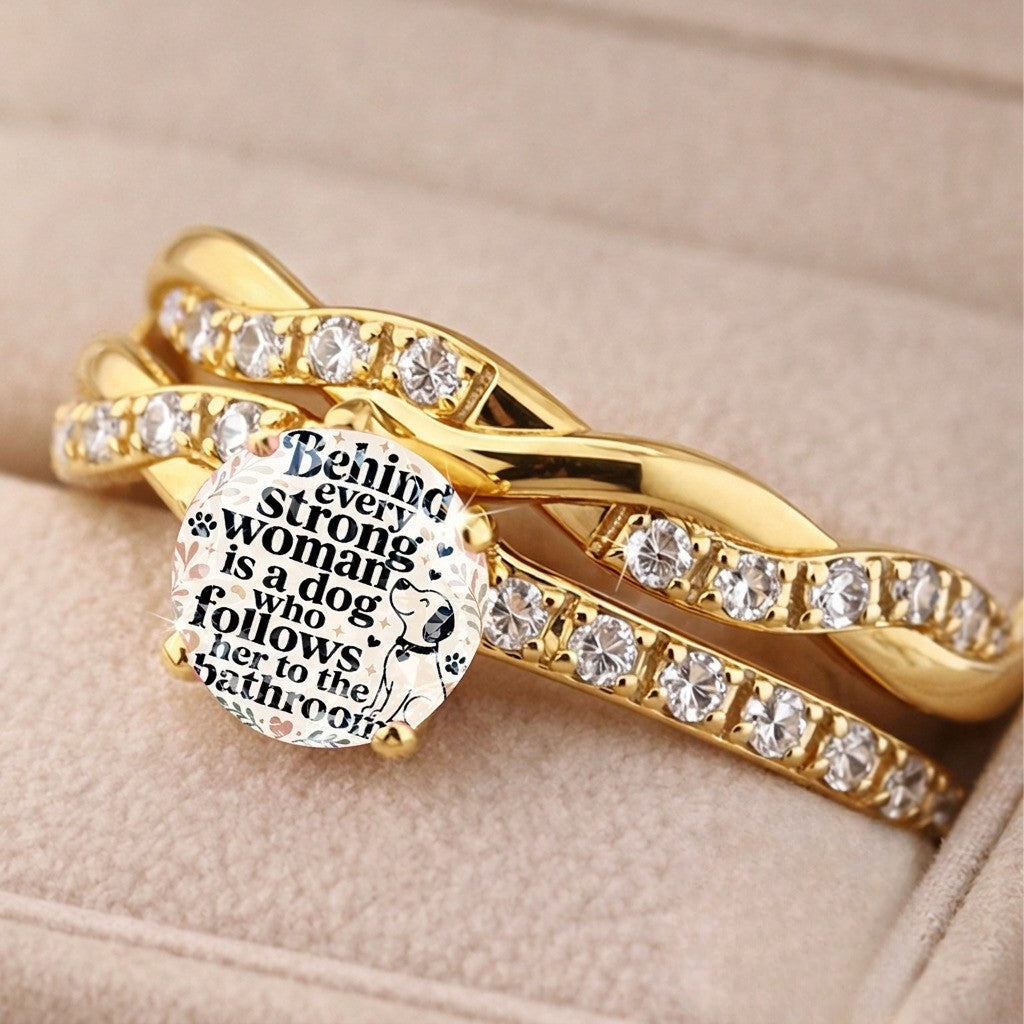 Twisted Dog Companion Ring