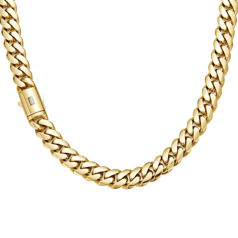 Minimal Cuban Link Necklace