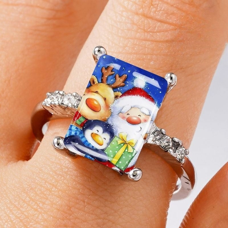 Holiday Characters Rectangular Ring