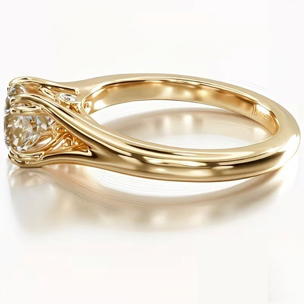 Our Lady of Guadalupe Crystal Ring