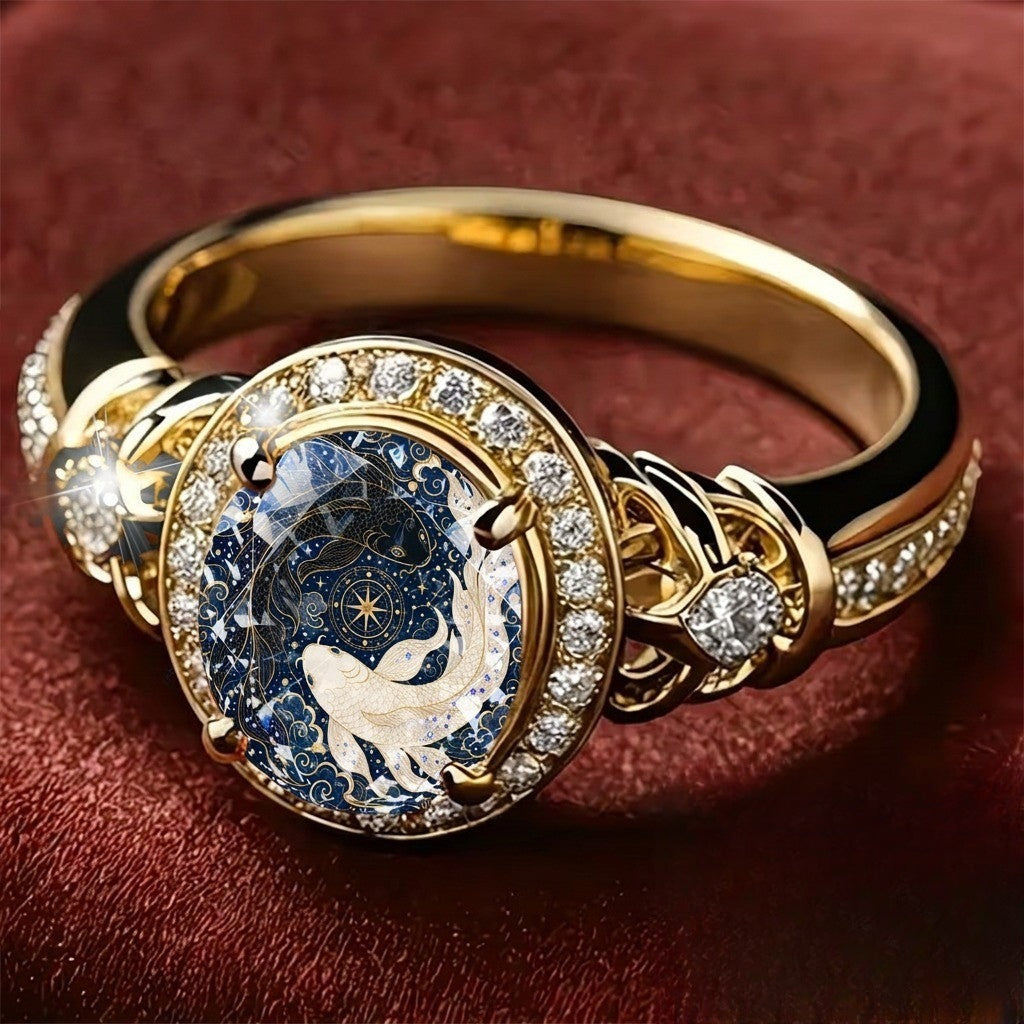 Starry Sea Koi Ring