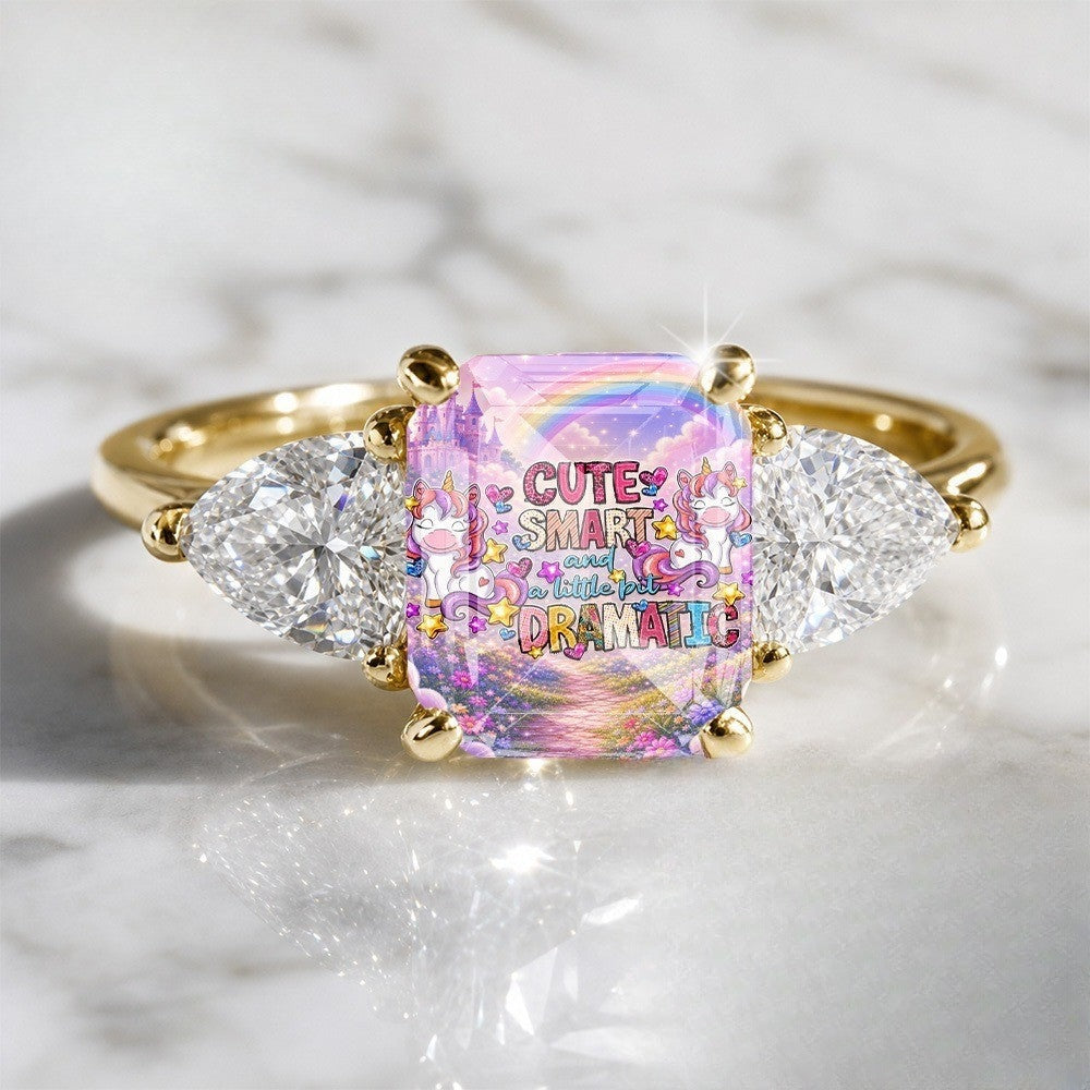 Unicorn Castle Statement Ring