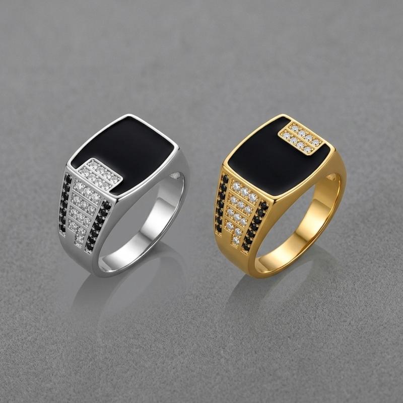Exquisite Geometric Ring