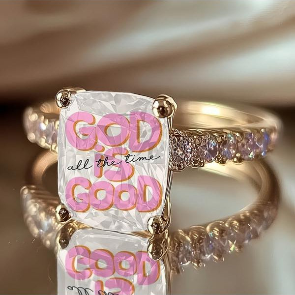 God is Good Square Ring