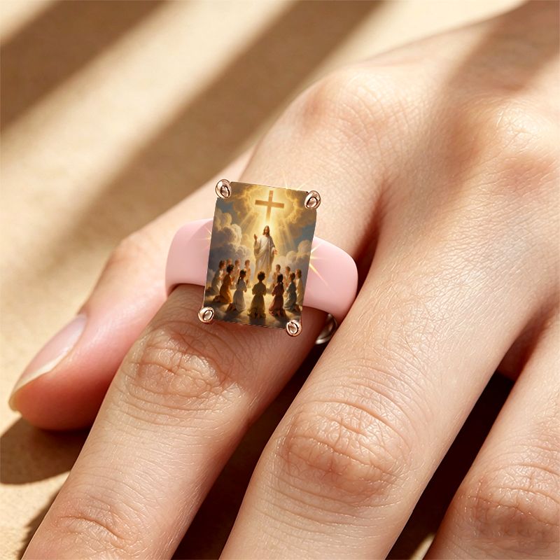 Jesus Blessings Silicone Ring