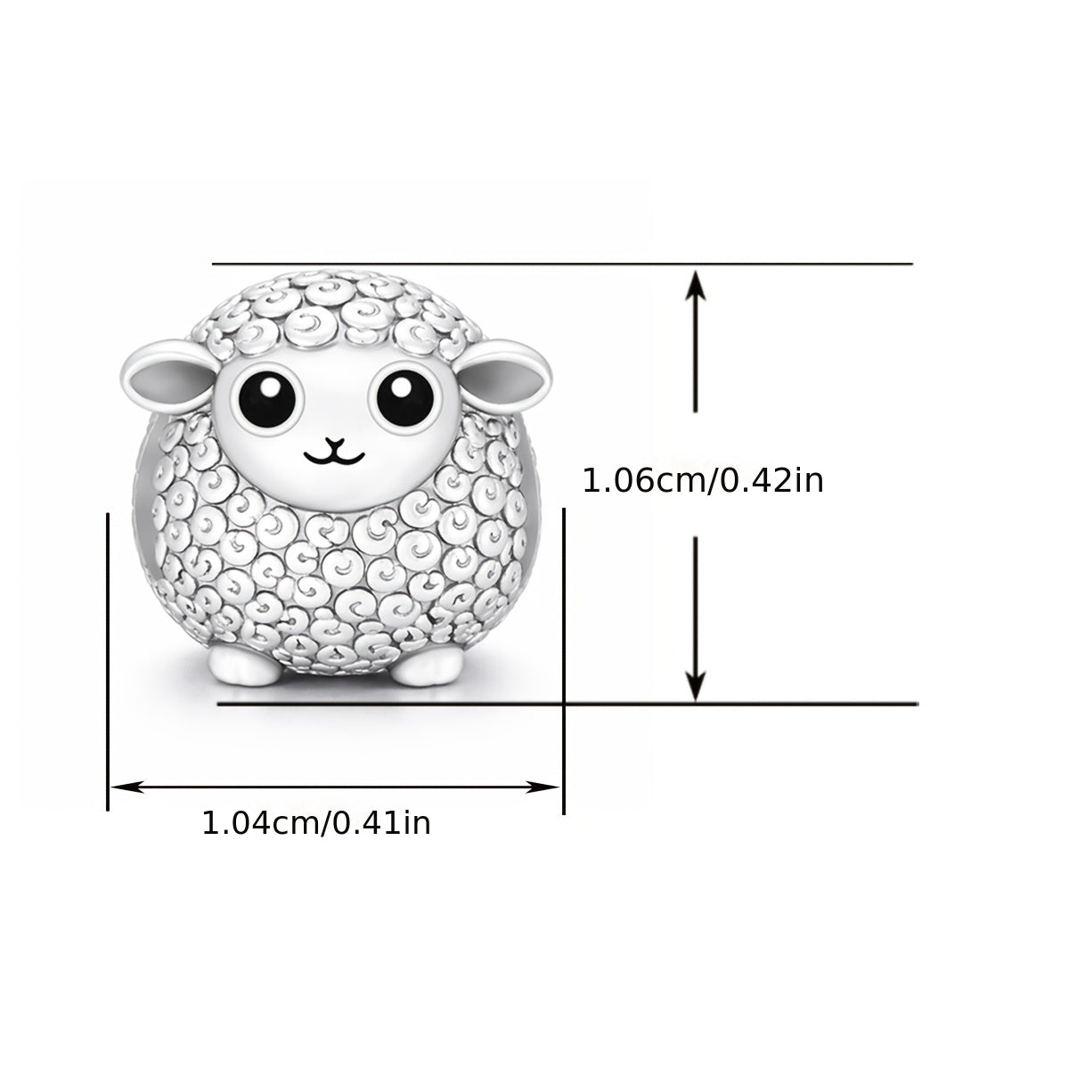Cute Sheep Bracelet Charm