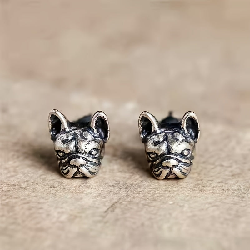 French Bulldog Stud Earrings