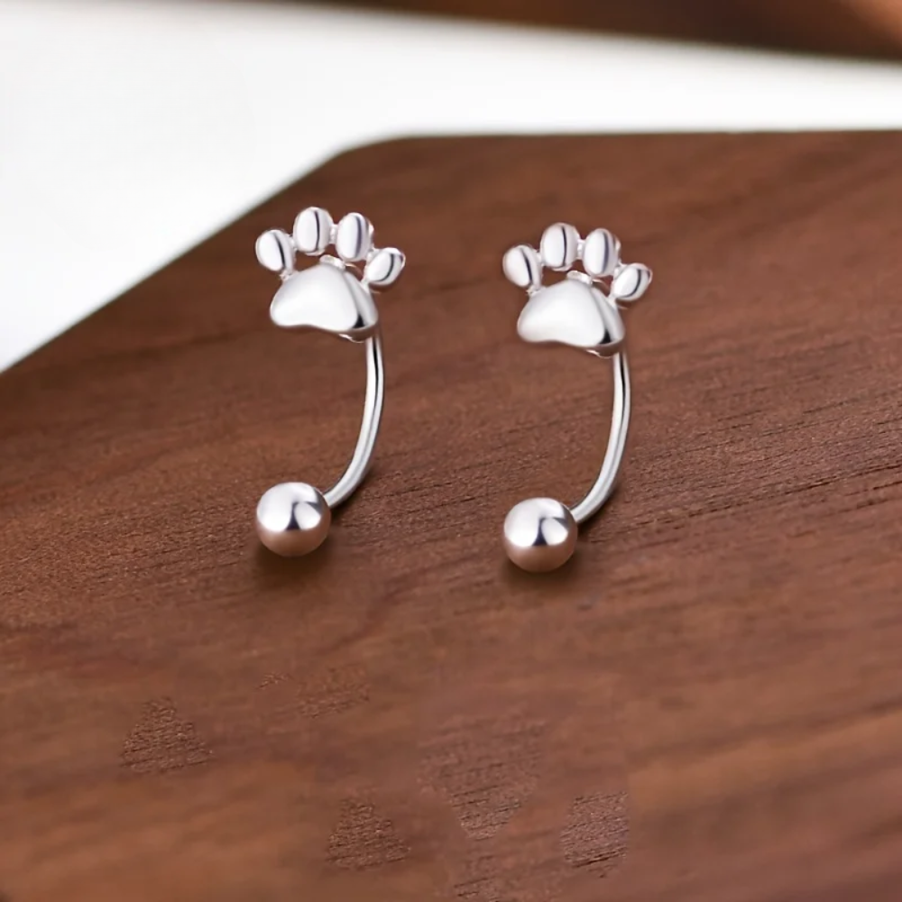 Cat Paw Earrings