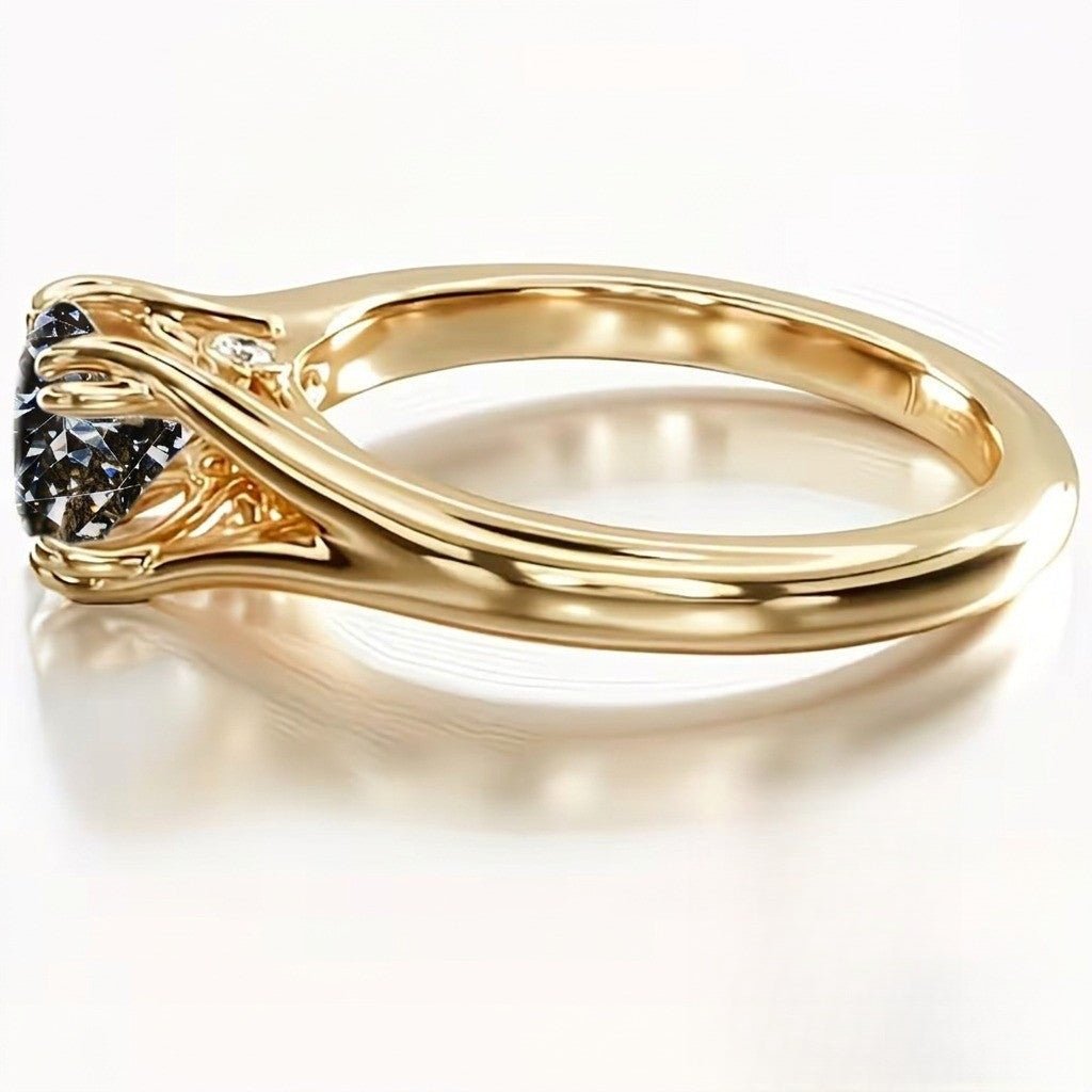 Skull & Vine Ring