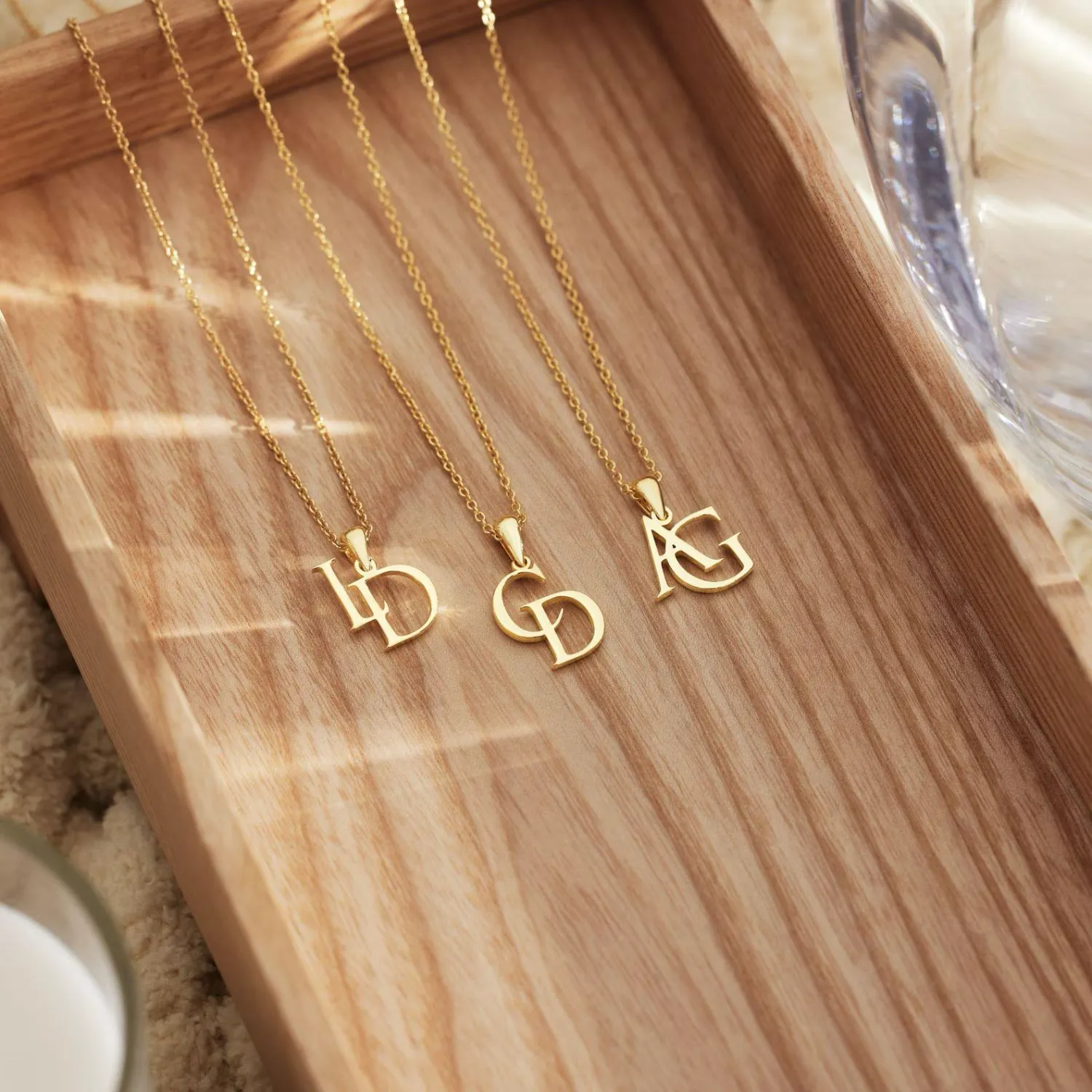 Personalized Two Letter Necklace