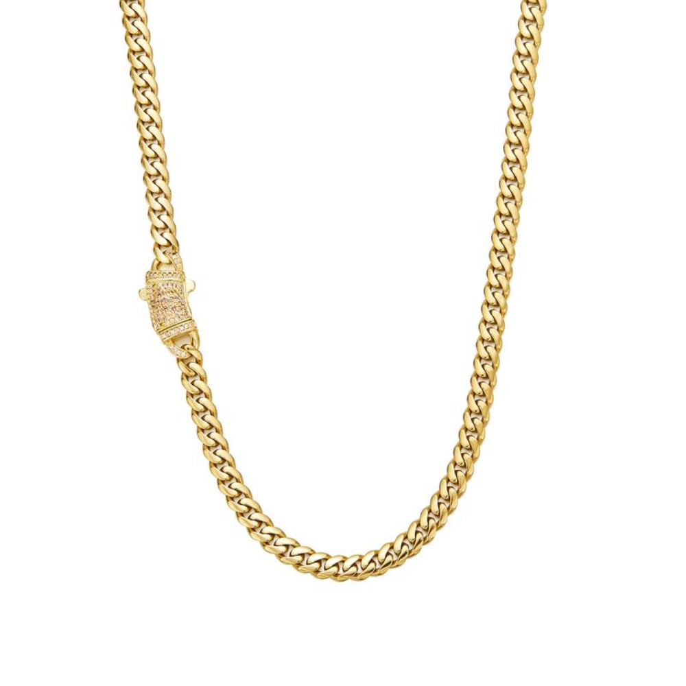 Minimal Cuban Link Necklace