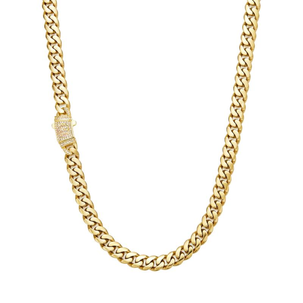 Minimal Cuban Link Necklace
