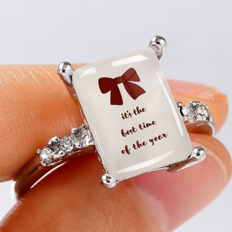 Best Time of Year Rectangular Ring