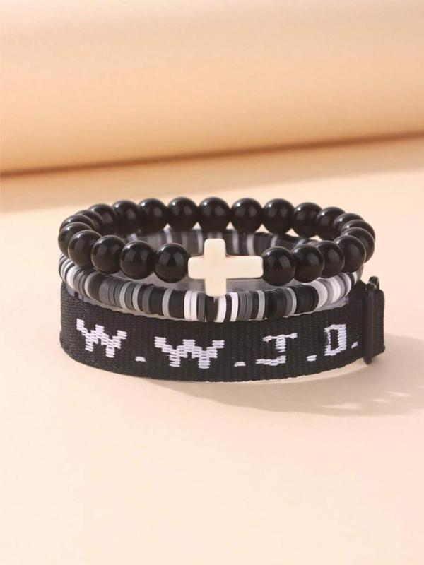 3pc WWJD Bracelet