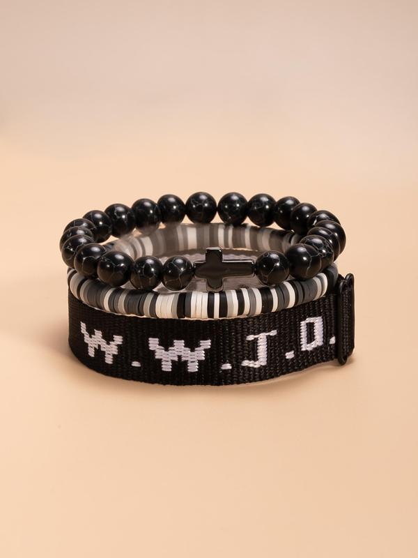 3pc WWJD Bracelet