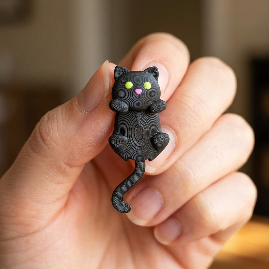 Cartoon Cat Dangle Earrings