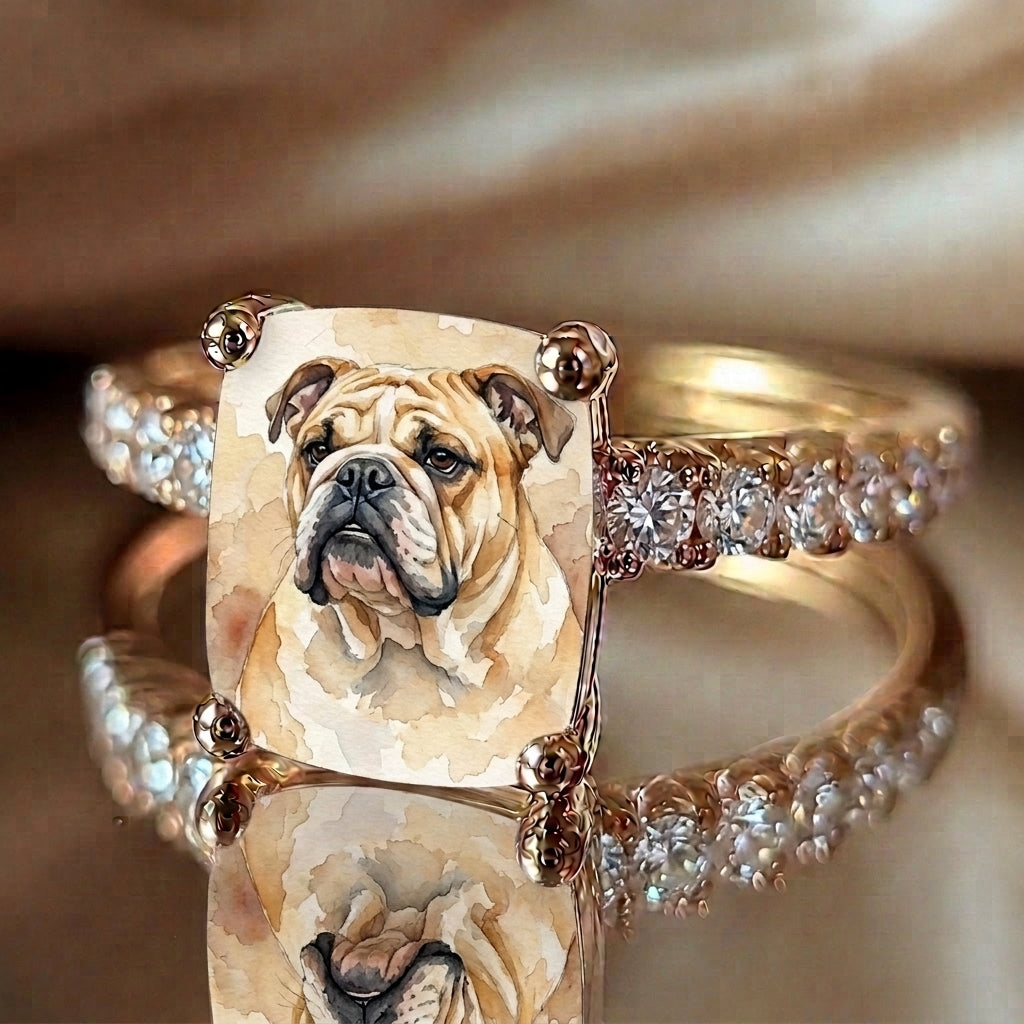 Dog Square Ring