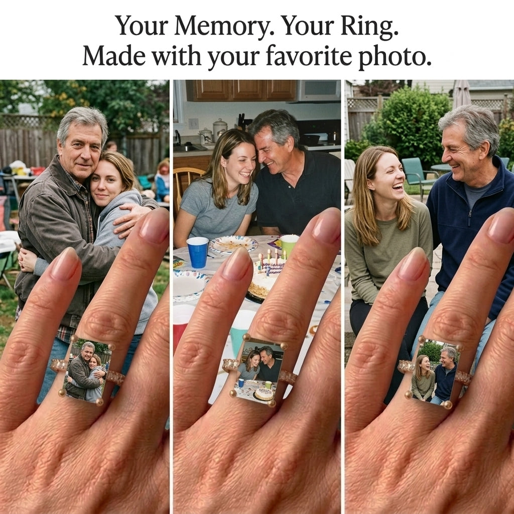 Custom Photo Ring