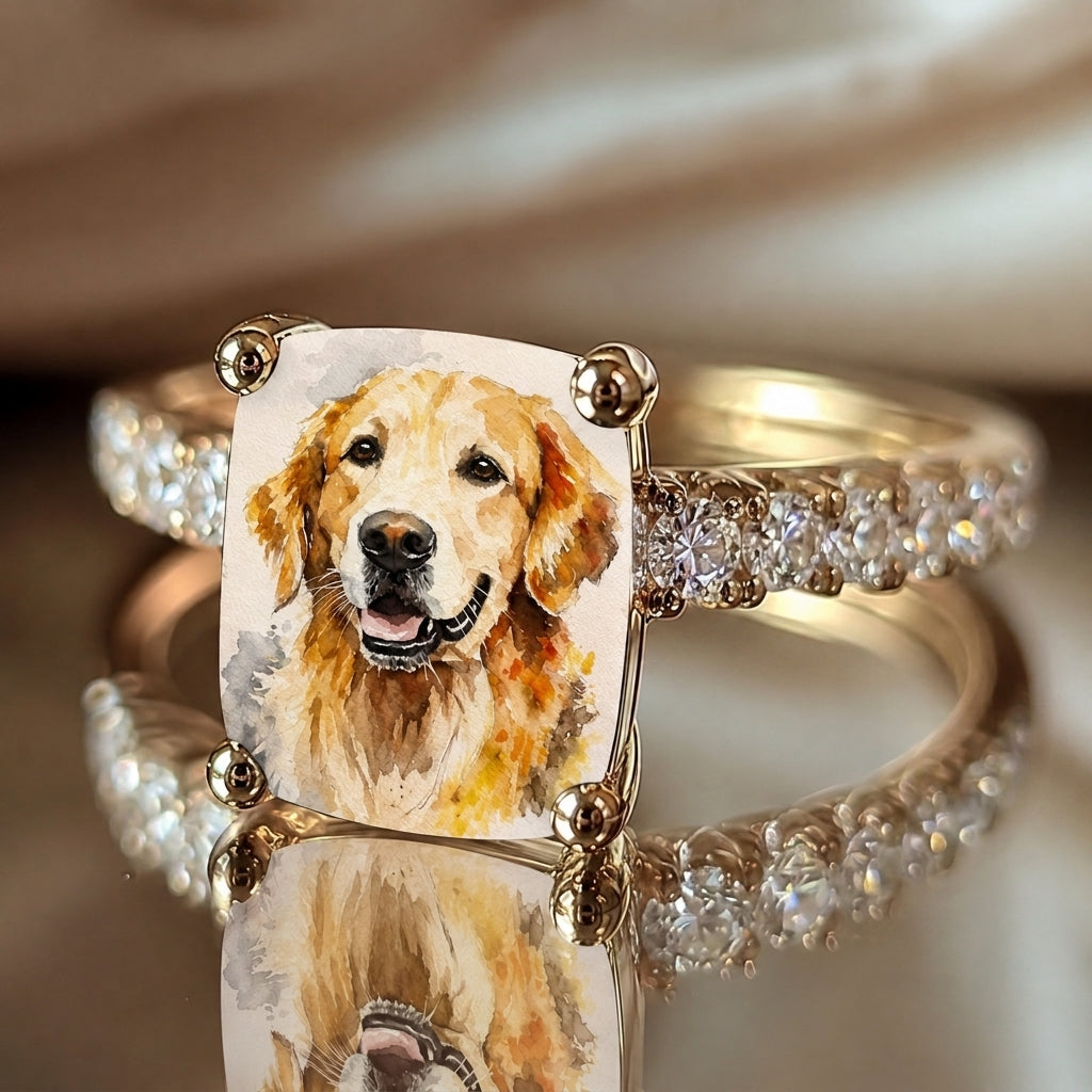 Dog Square Ring