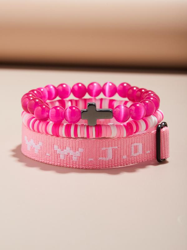 3pc WWJD Bracelet