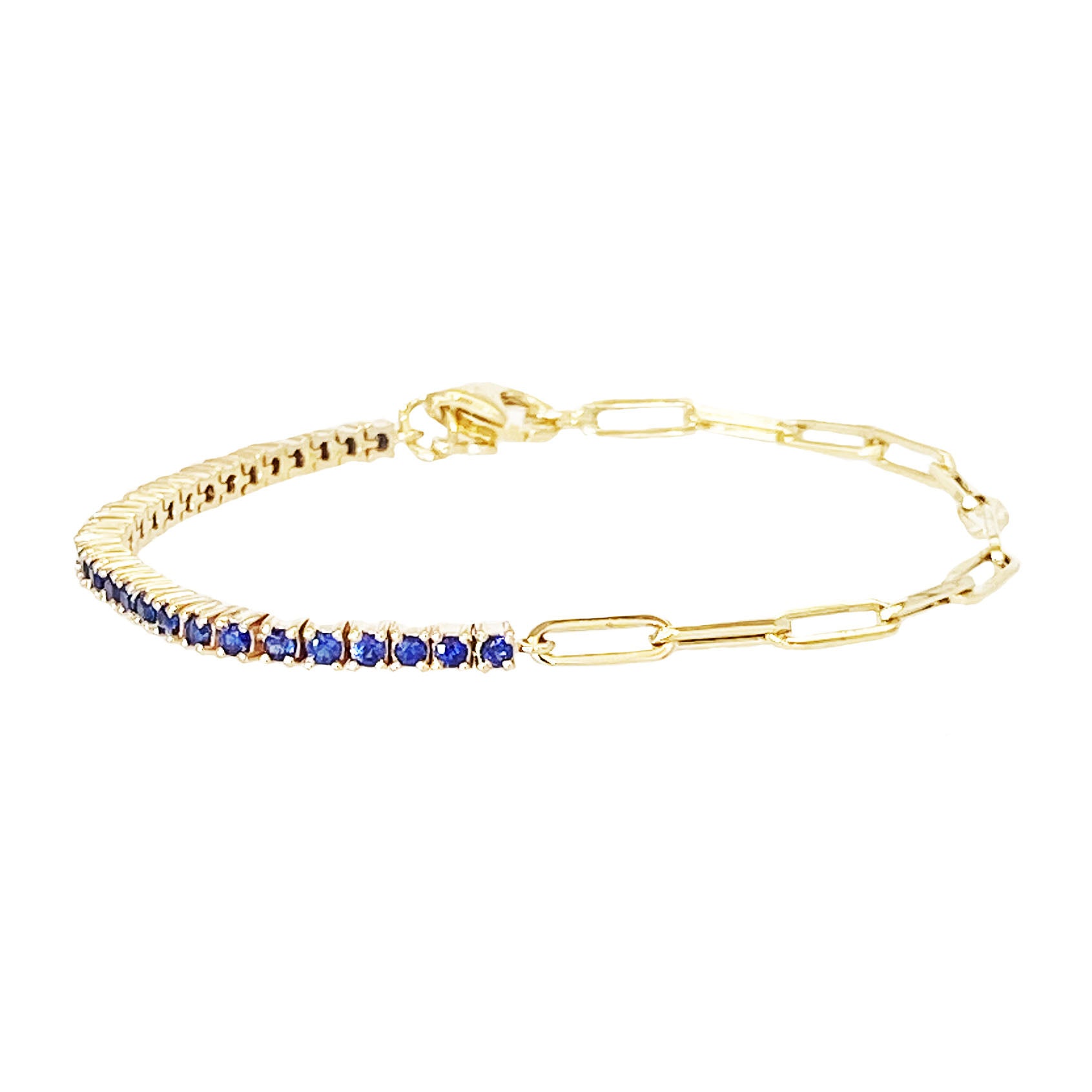 Luxury Gold Cubic Zirconia Tennis Bracelet