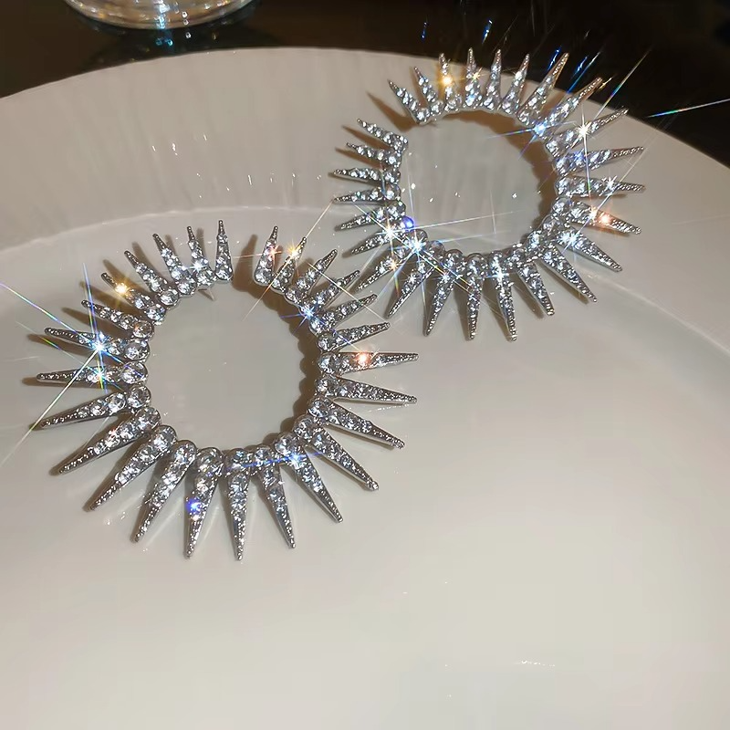 Crystal Burst Earrings