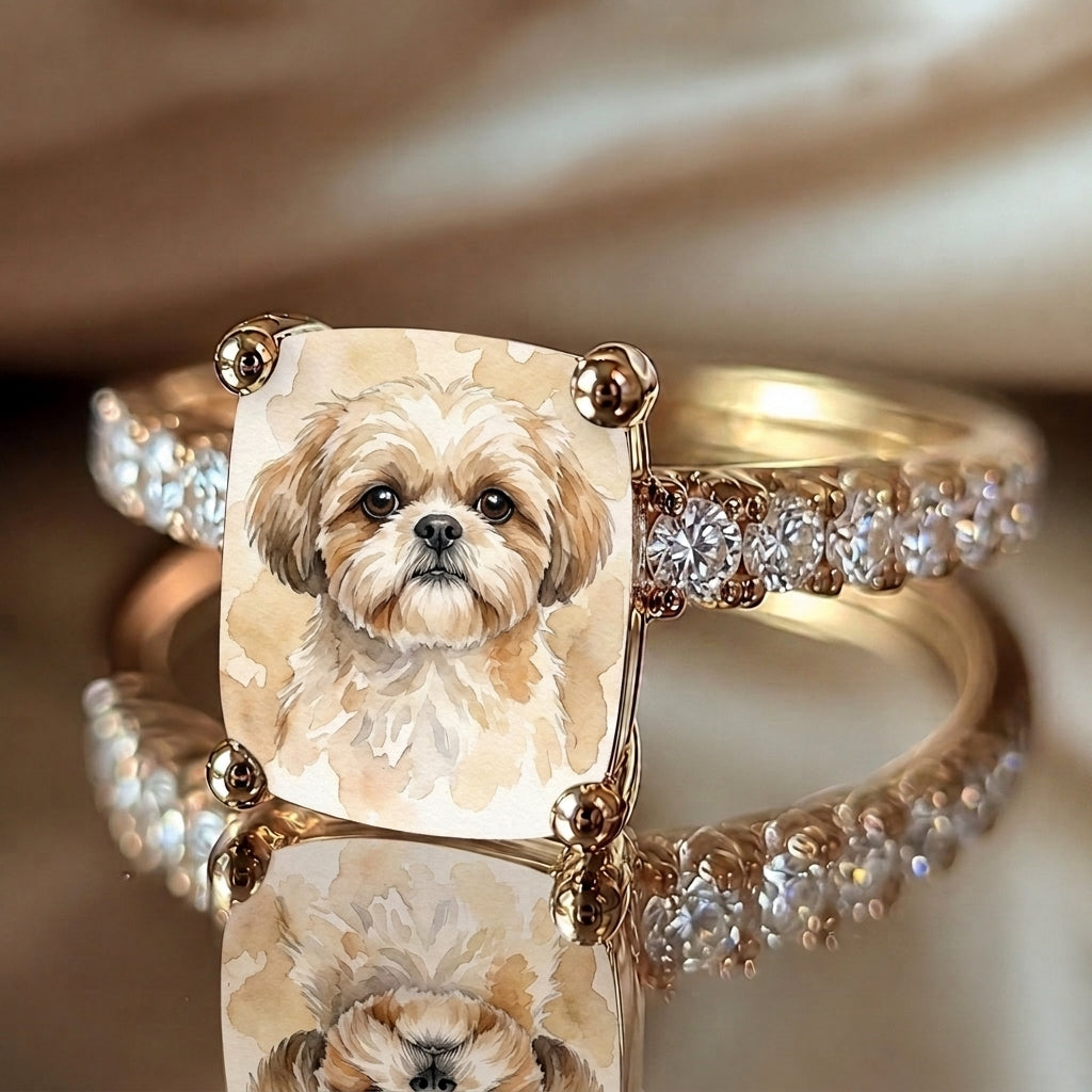 Dog Square Ring