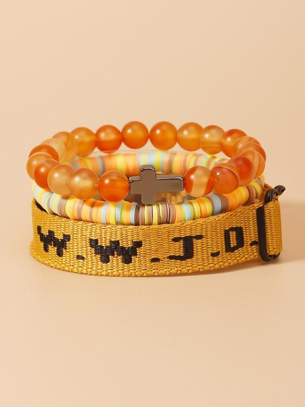 3pc WWJD Bracelet