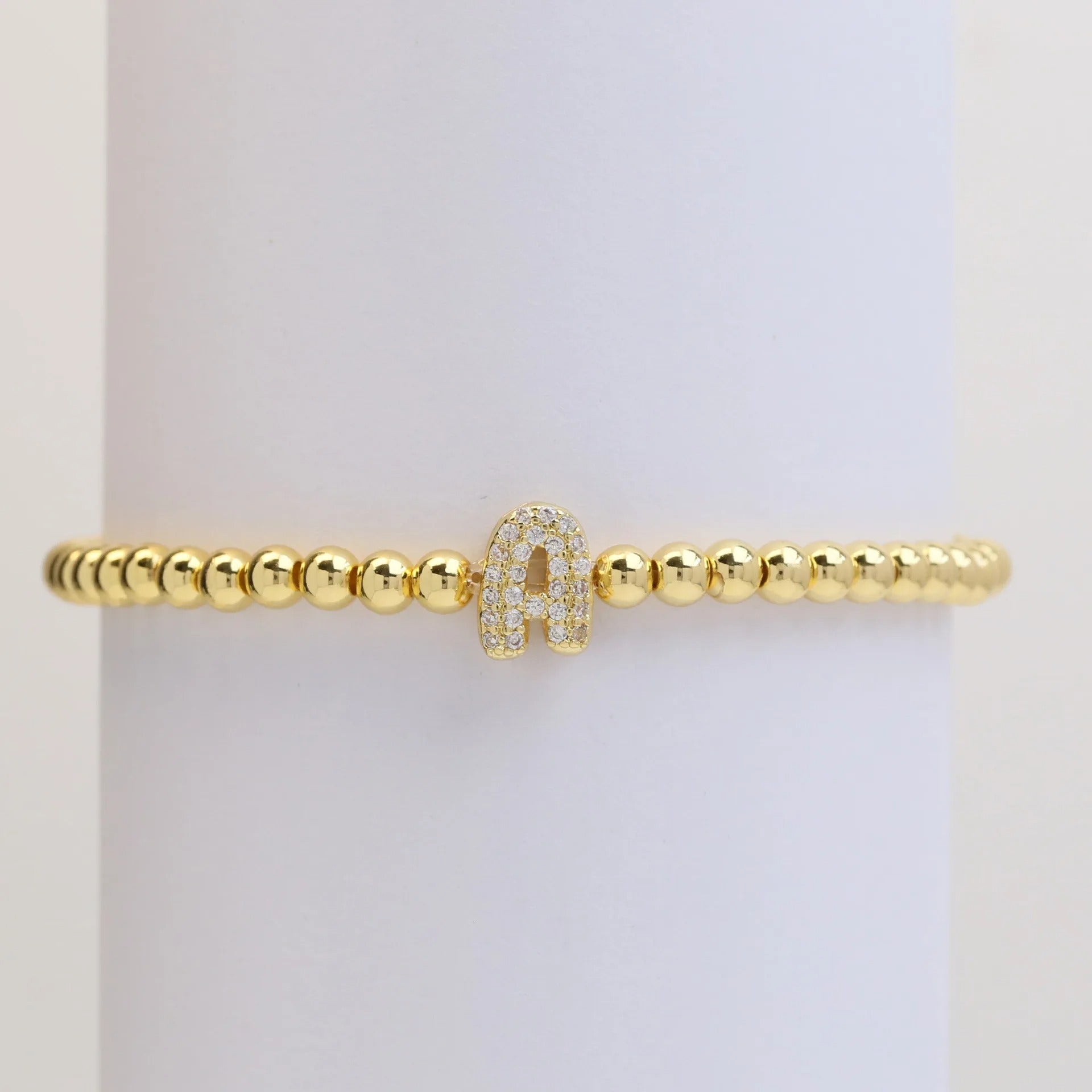 Letter Beaded Bracelet