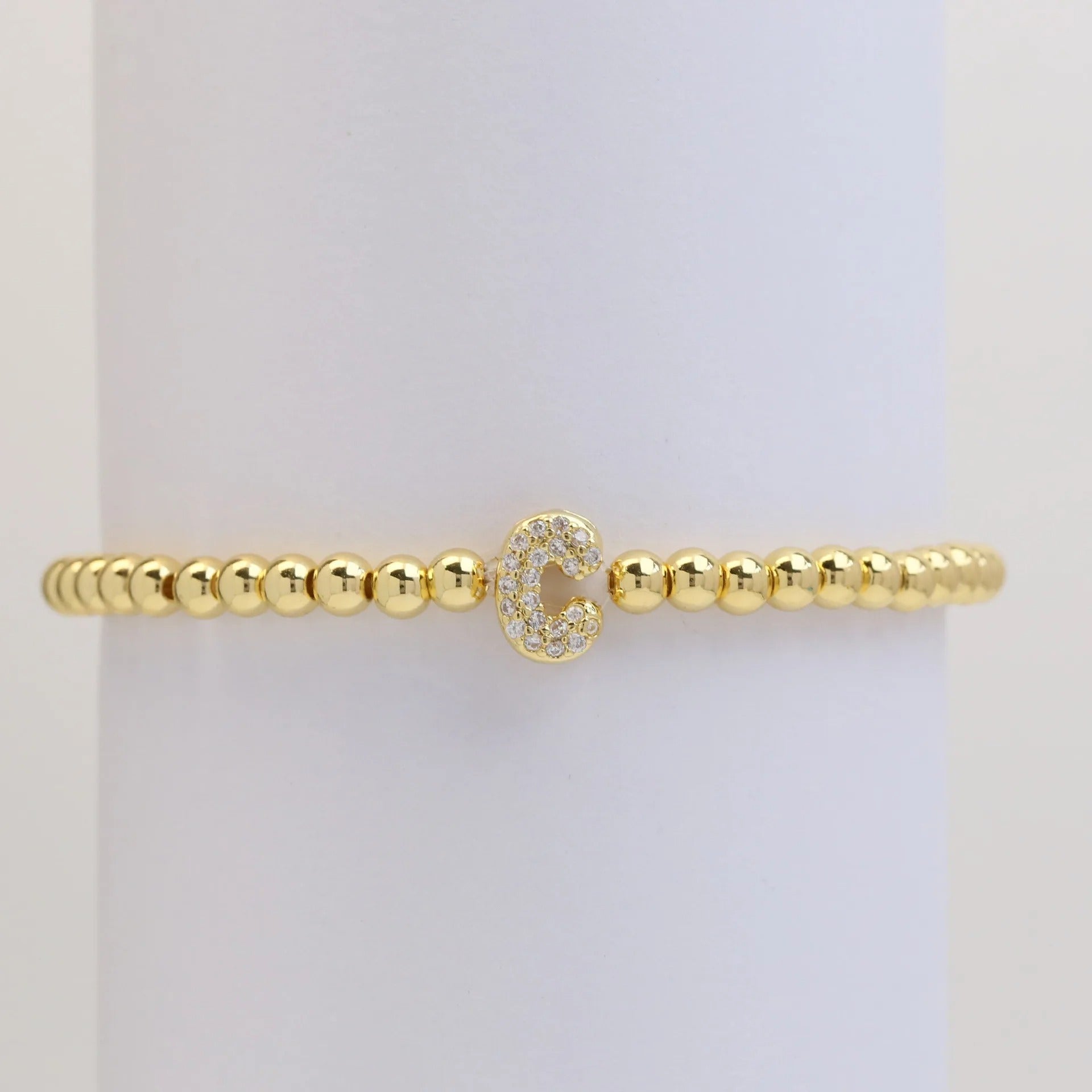 Letter Beaded Bracelet