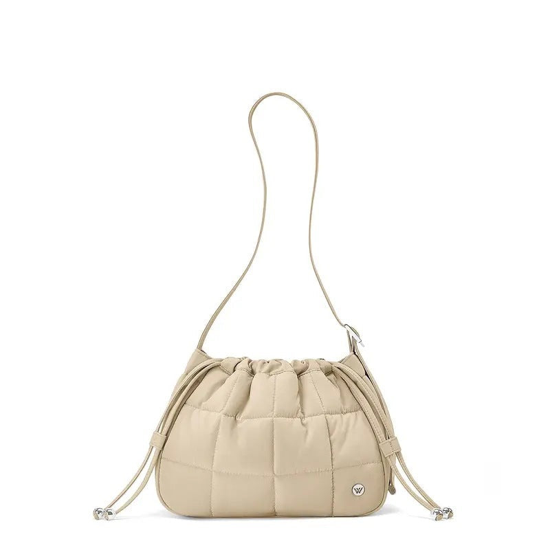Quilted Puffer Shoulder Bag