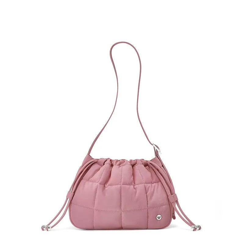 Quilted Puffer Shoulder Bag