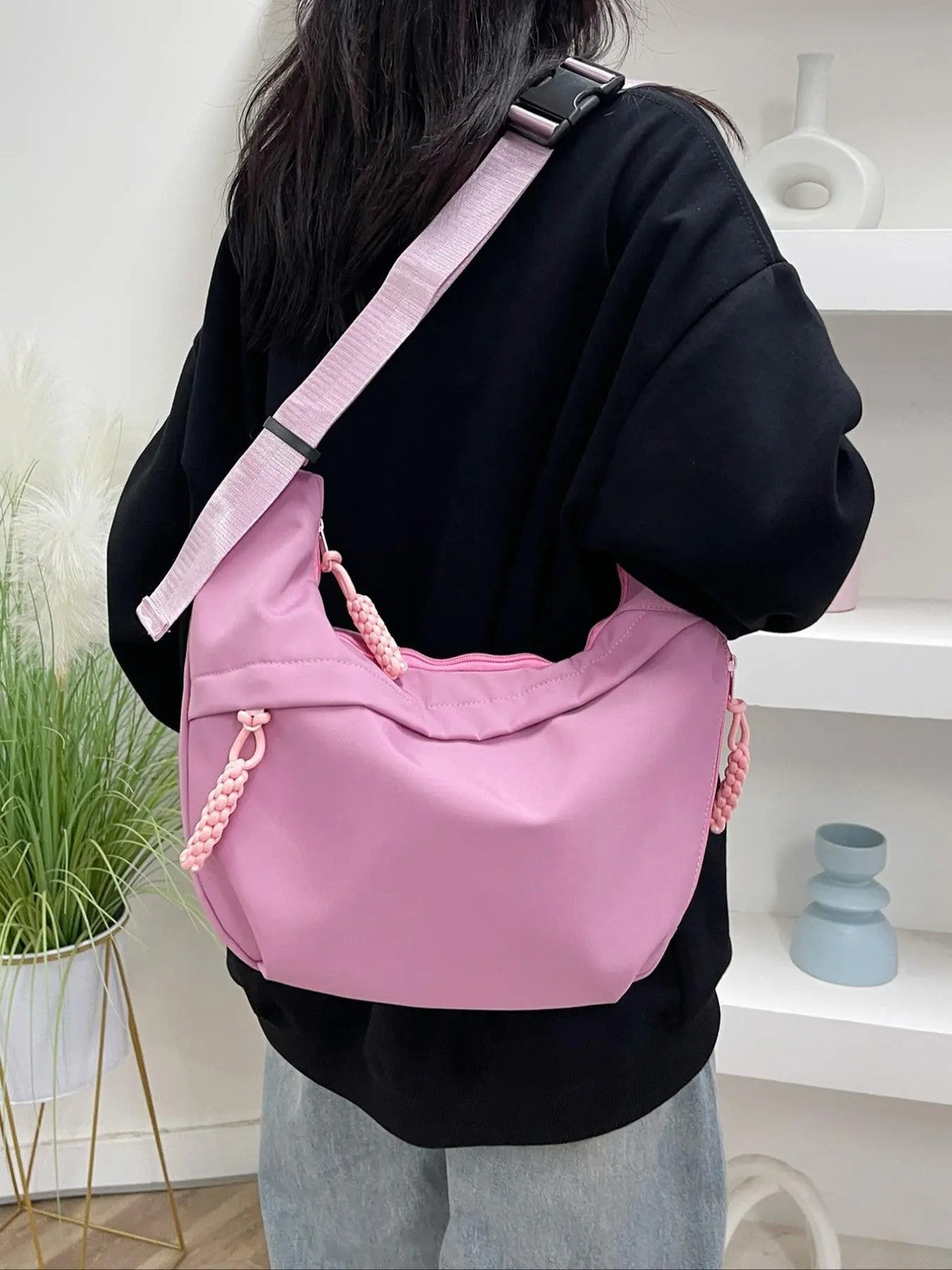 Nylon Crossbody Bag
