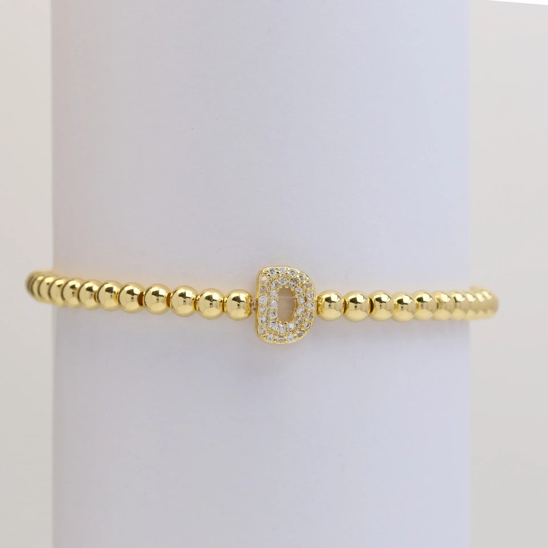 Letter Beaded Bracelet