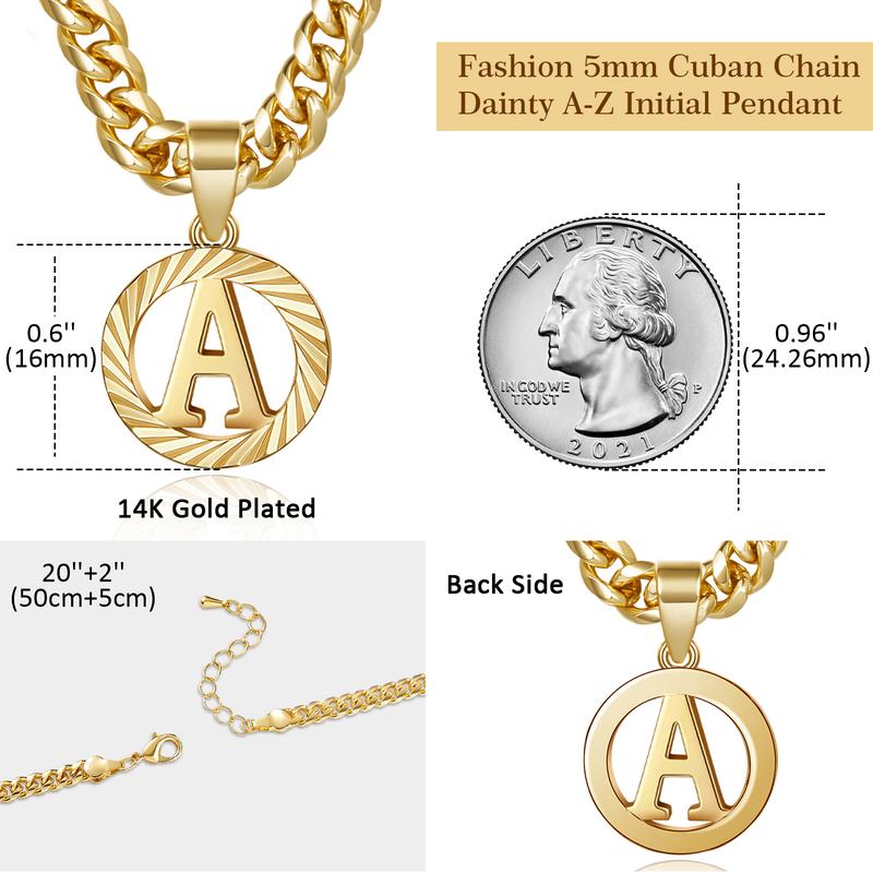 Initial Letter Necklace