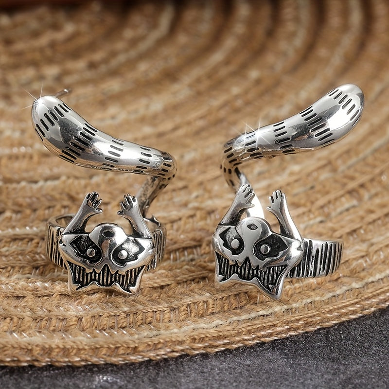 Hanging Cat Stud Earrings